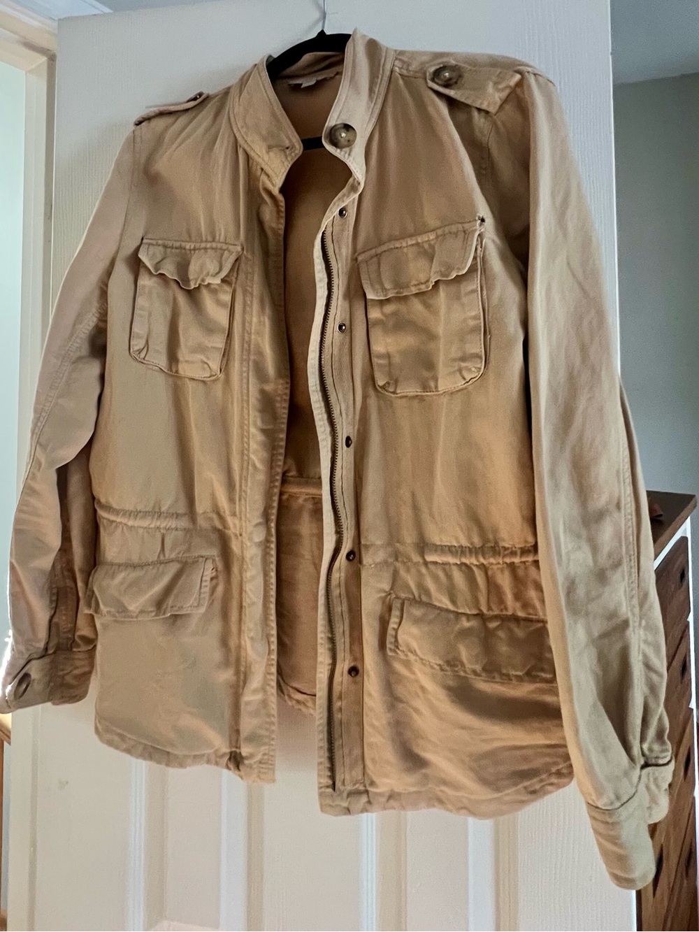 LOFT Women’s Tan Military Field Jacket